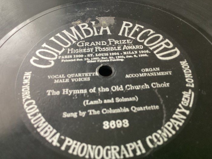 Black Columbia Label (1907)