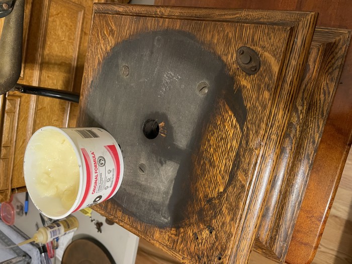 Vic II cleaning under platter.jpeg