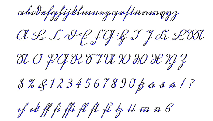 German 'Kurrent' script