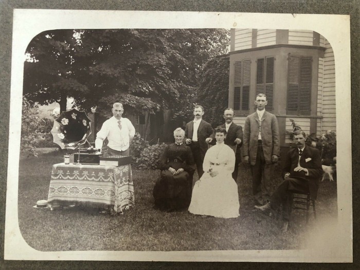 proud man with his Edison Home