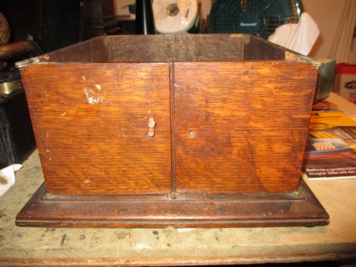 Front as received