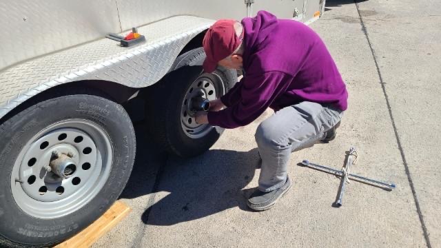 I take Stan to change the occasional flat tire.