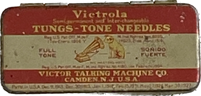 Tungs tone needle tin