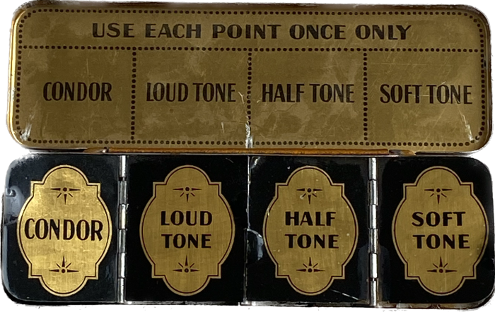 Large Victor needle tin open