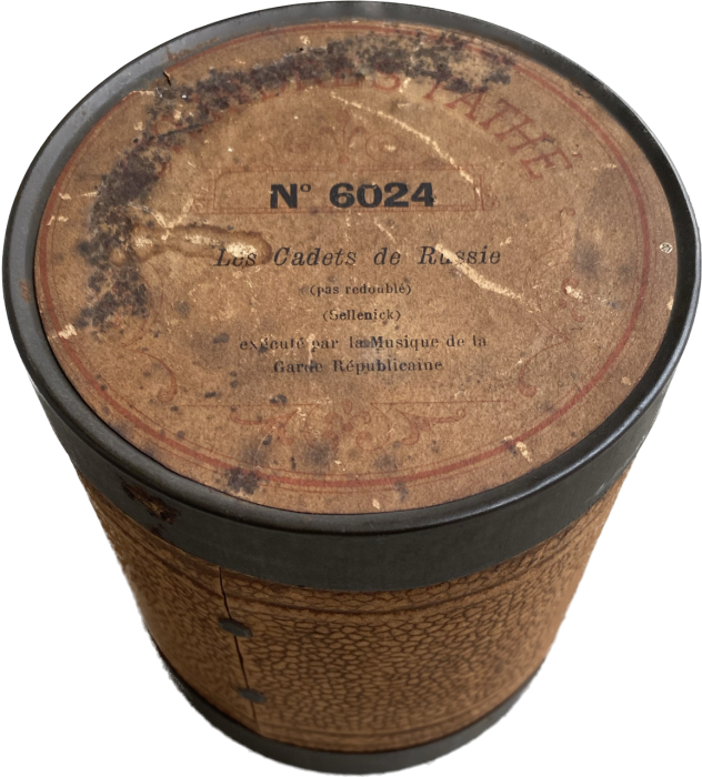 Pathé Salon Cylinder Box