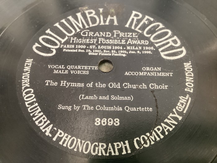 Black Text Label