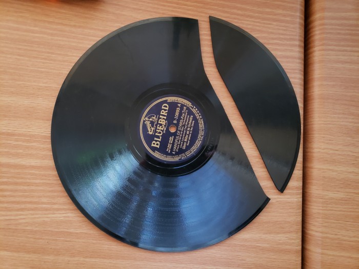 The broken Miller Bluebird record.