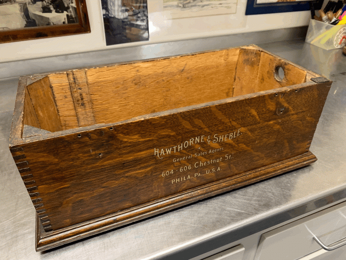 Decal recently applied.