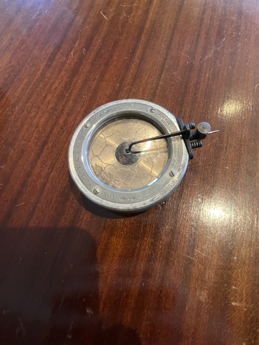 Only a slight bit of delamination on the mica - still sounds good though