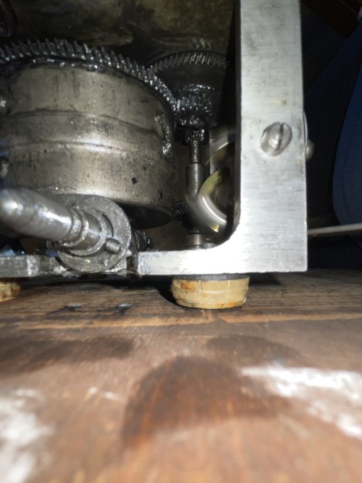 These are the rubber spacers that have perished and are now falling off